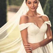 Folded-Over Off-Shoulder Straps