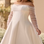 Detached Sleeves With Bustline Wrap