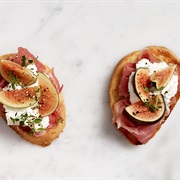 Fig and Prosciutto Toast