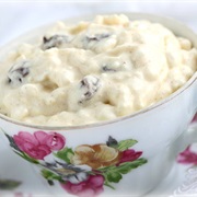 Cinnamon and Cottage Cheese Rice Pudding