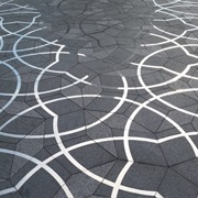 Penrose Paving at the Mathematical Institute