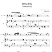 Spring Song-Mendelssohn