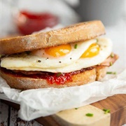 Chicken Egg Sandwich