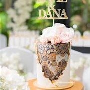 "Peeled Back" Covering With Design Underneath