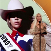 Beyonce Wins Best Album and Best Country Album of the Year