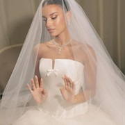 Notch Neckline With Bow