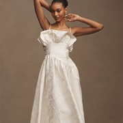 Crumb Catcher Ruffle With Straps