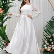 Raglan Sleeves on Wedding Dress