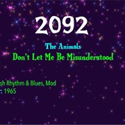 #7863 Don't Let Me Be Misunderstood by the Animals