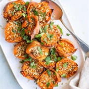 Smashed Sweet Potatoes