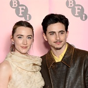 Saoirse Ronan and Timothée Chalamet