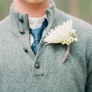 Pullover Sweater Wedding Attire