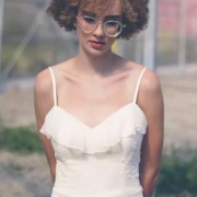 Ruffle Bustline on Dress