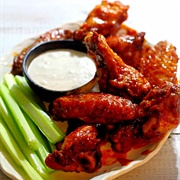 Wings With Southwest Sauce