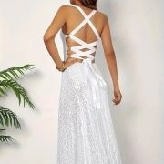 Open Back With Lacing Through Rings