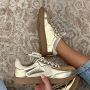Metallic Sneakers