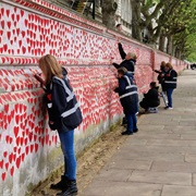 The National Covid Memorial Wall