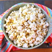 Dill Pickle Aioli Popcorn