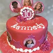 American Girl Dolls Cake