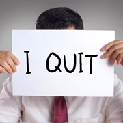 Quitting