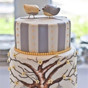 Cake Topper Love Birds