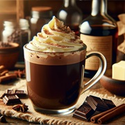 Chocolate Hot Buttered Rum