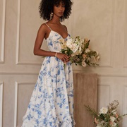 Spring Theme for Wedding Dress