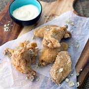 Wings With Karashi Mayonnaise