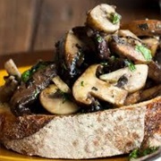 Sourdough Bread With Mushroom Zacuscă
