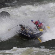 Gnashing Jaws of Death Rapids, Zambia