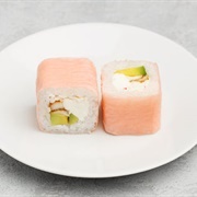 Pink Soy Paper Sushi