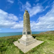 Marconi Monument & Transmission Hut Remains, Near Poldhu, Cornwall, UK