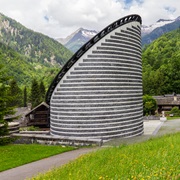 Church of San Giovanni Battista, Mogno, Switzerland
