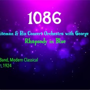 #7523 Rhapsody in Blue by Paul Whiteman & His Concert Orchestra Featuring George Gershwin