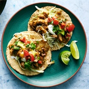 Diced Green Chile Taco