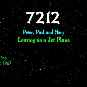#9202 Leaving on a Jet Plane by Peter, Paul & Mary