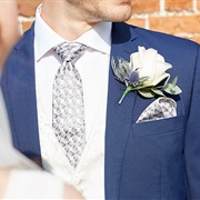 Matching Tie and Pocket Square