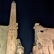 Luxor Temple by Night