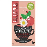 Clipper Camomile and Peach Tea
