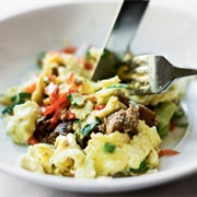 Shad Roe and Scrambled Eggs