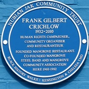 Frank Gilbert Crichlow Plaque