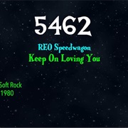 #8784 Keep on Loving You by REO Speedwagon