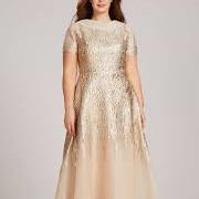 Roll Neck Bridesmaid Gown