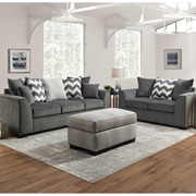 Sofa and Loveseat in Living Room