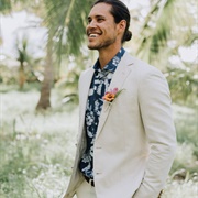 Patterned Shirt With Suit