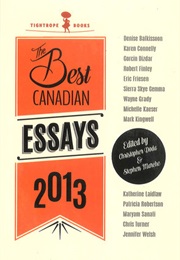 Best Canadian Essays 2013 (Christopher Doda & Stephen Marche)