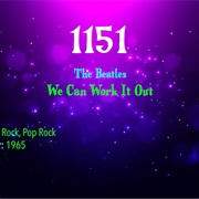 #7545 We Can Work It Out by the Beatles
