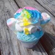 Colourful Sugar Sundae (Holi Sugar Sundae)