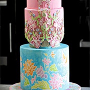 Batik Print Inspired Decoration