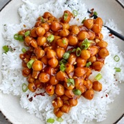 Sweet Soy Sauce Chickpeas